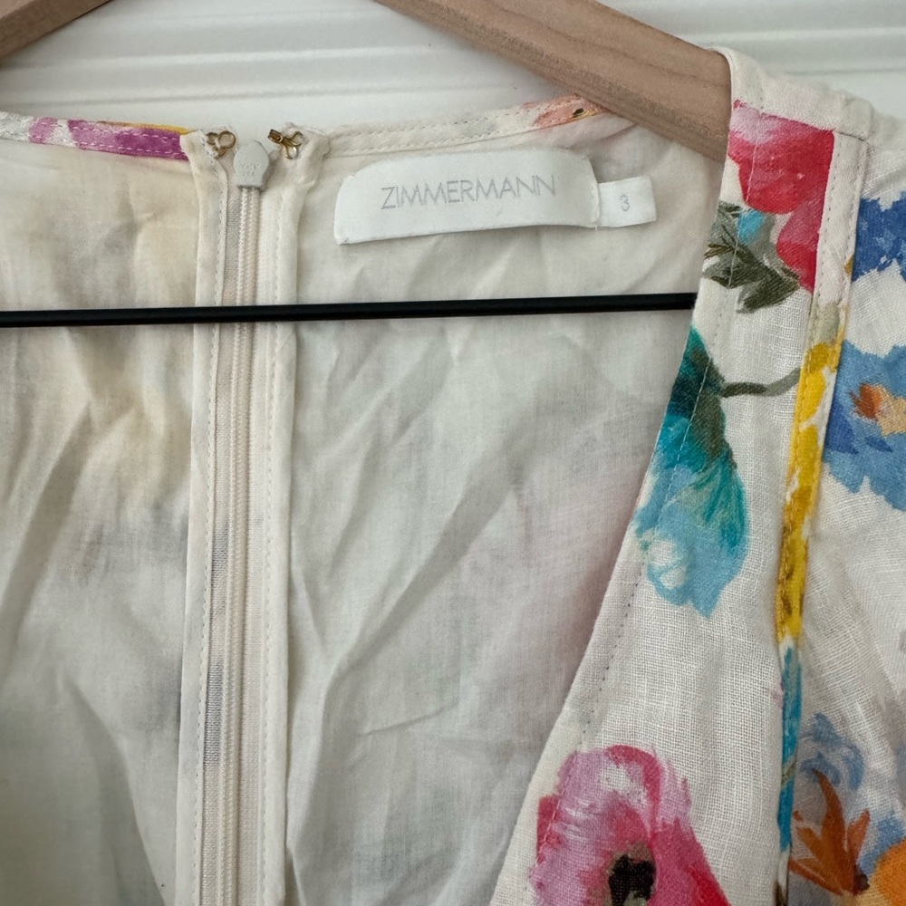 Zimmermann Multicolor Floral Dress - Picture 4 of 4